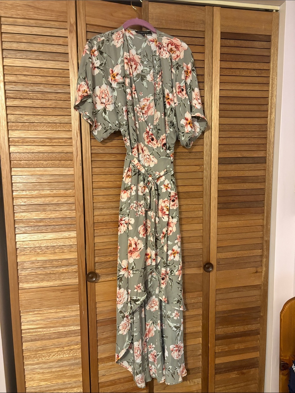 Dynamite wrap dress